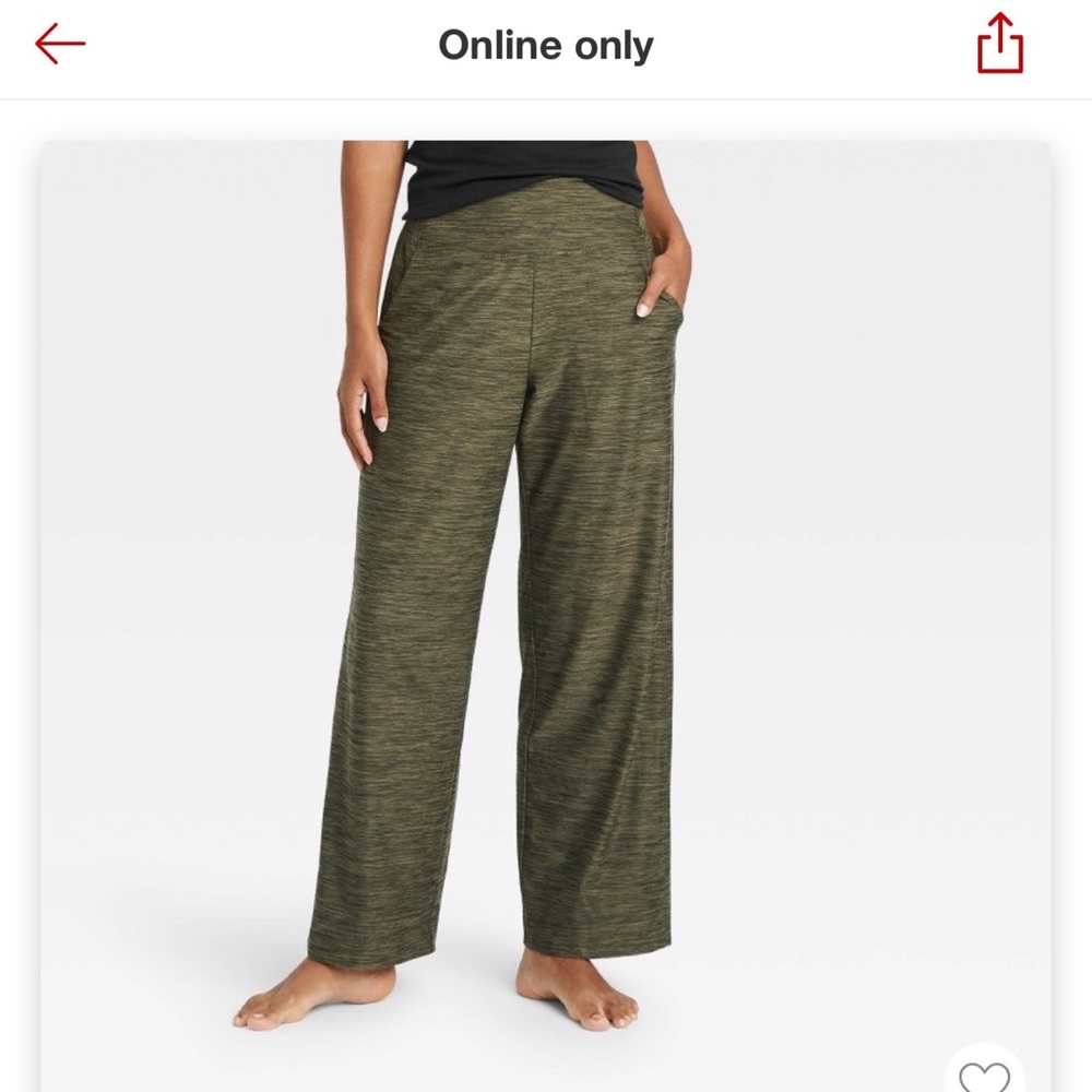 NWOT All in Motion Wide Leg Pants -X